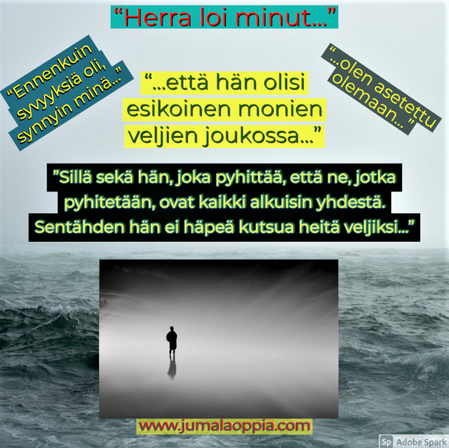Jeesus on luotu.
